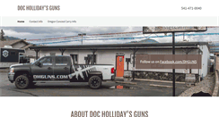 Desktop Screenshot of dhguns.com